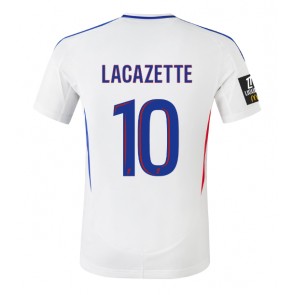 Olympique Lyonnais Alexandre Lacazette #10 Hjemmebanetrøje 2024-25 Kort ærmer